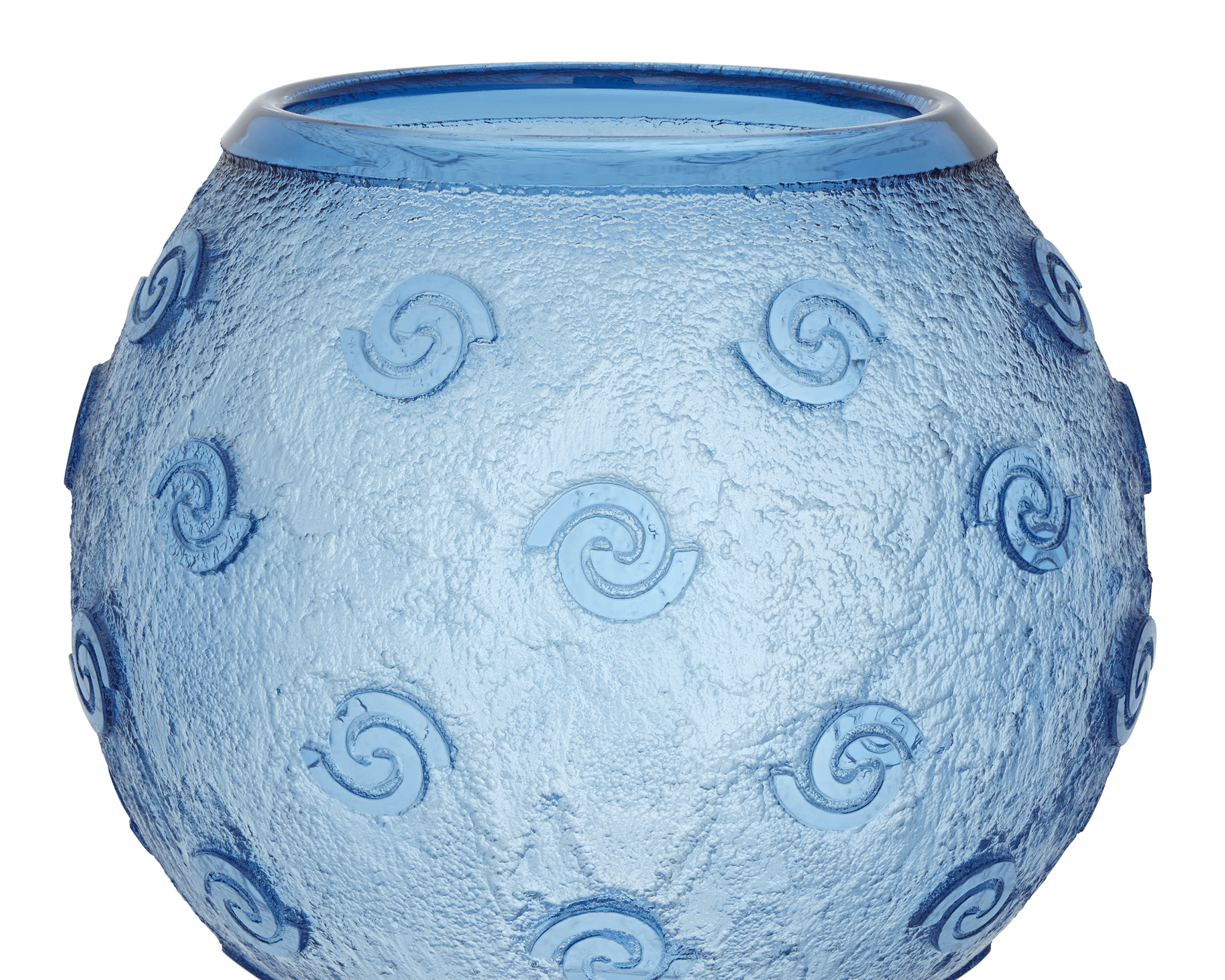 Daum Nancy Acid Etched Vase