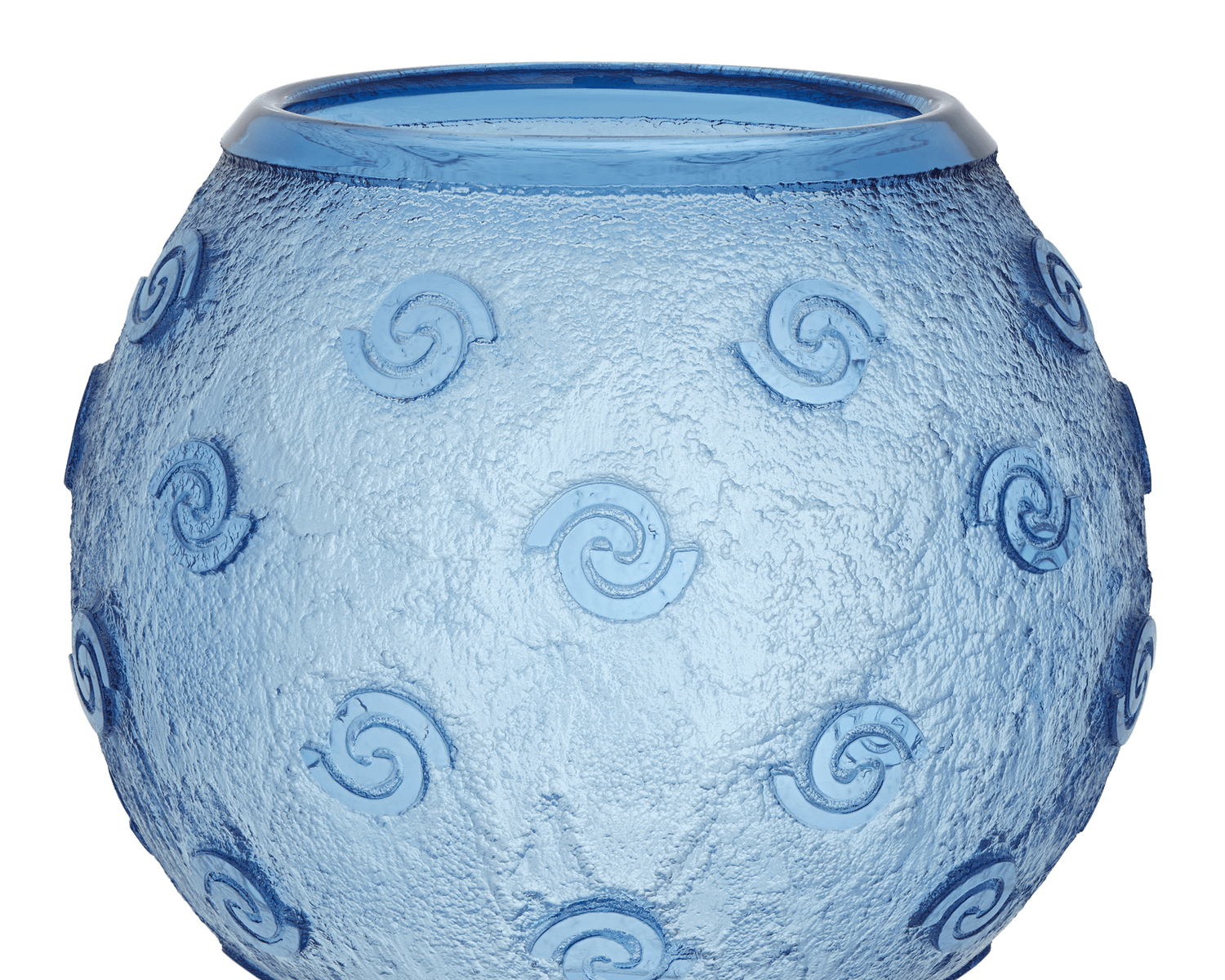 Daum Nancy Acid Etched Vase