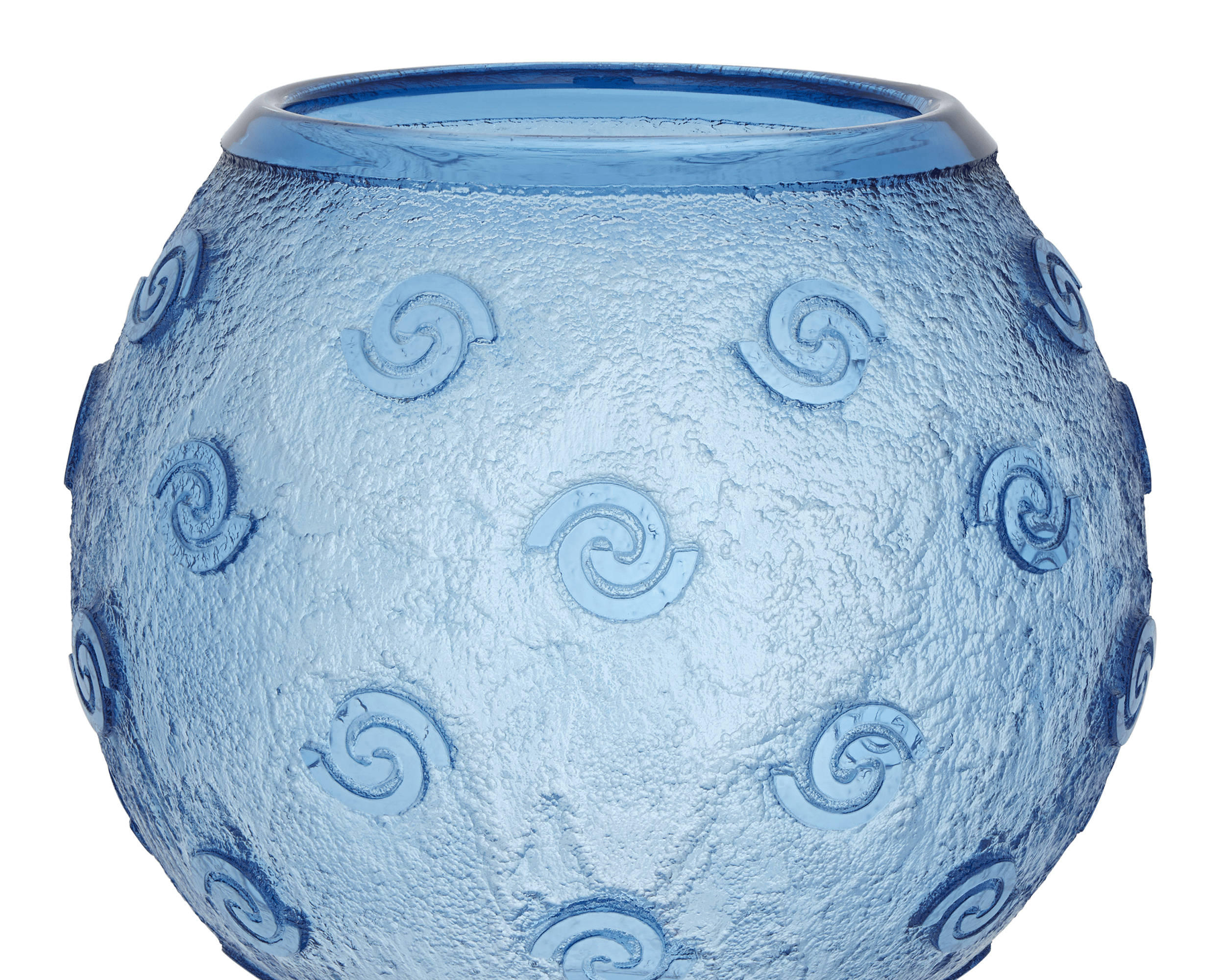 Daum Nancy Acid-Etched Vase