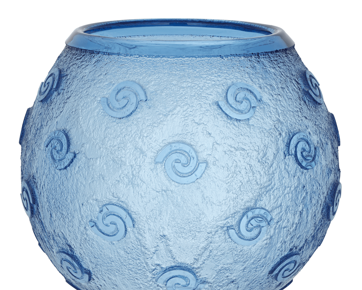 Daum Nancy Acid-Etched Vase