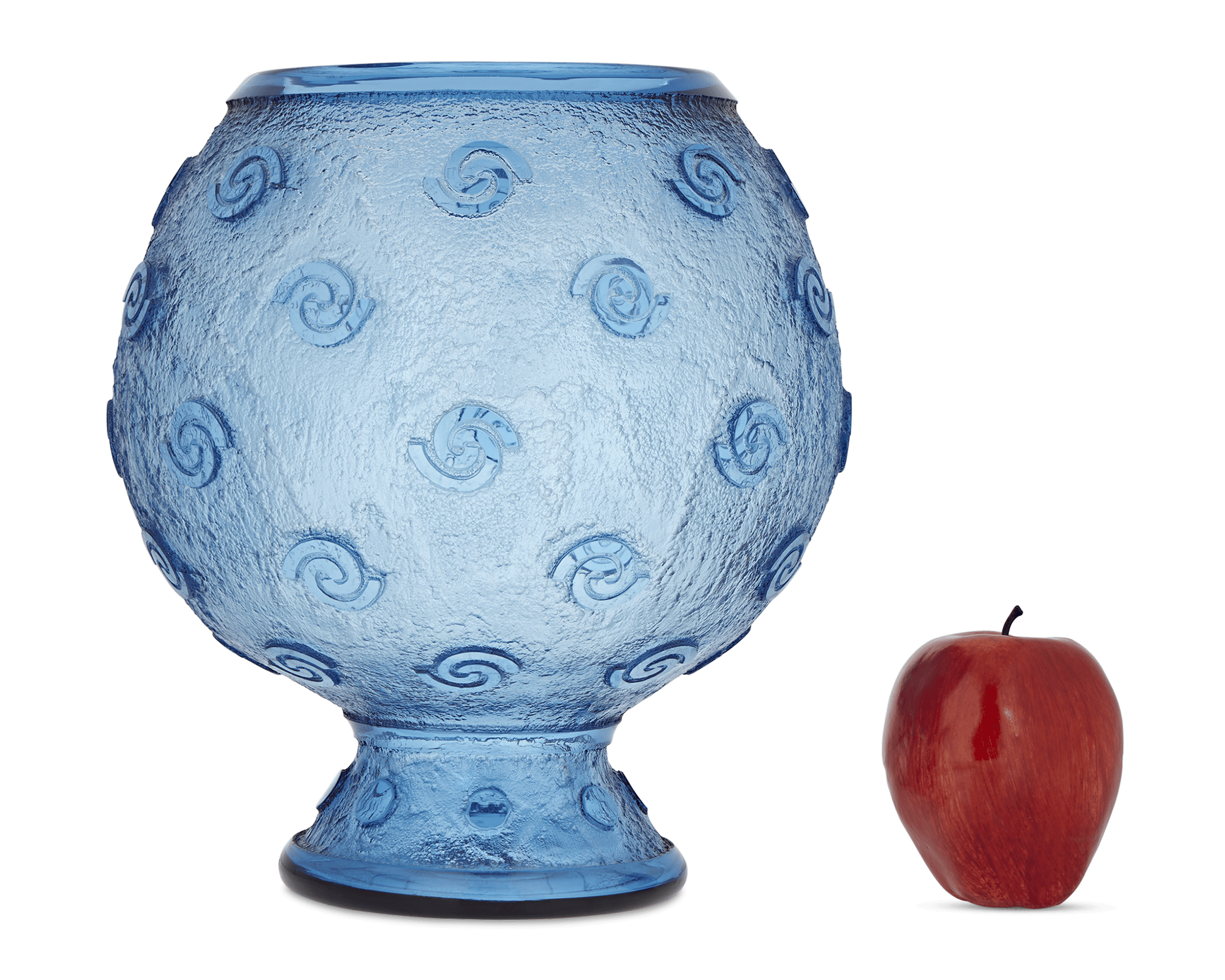 Daum Nancy Acid-Etched Vase