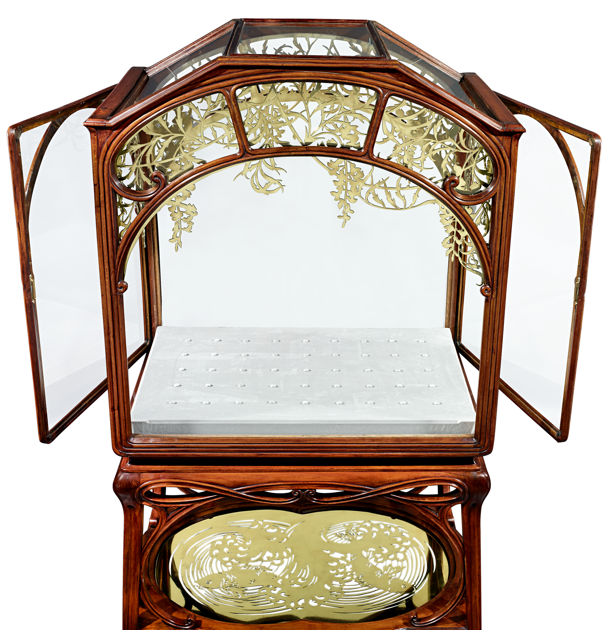 Art Nouveau Display Cabinet from Georges Hoentschel