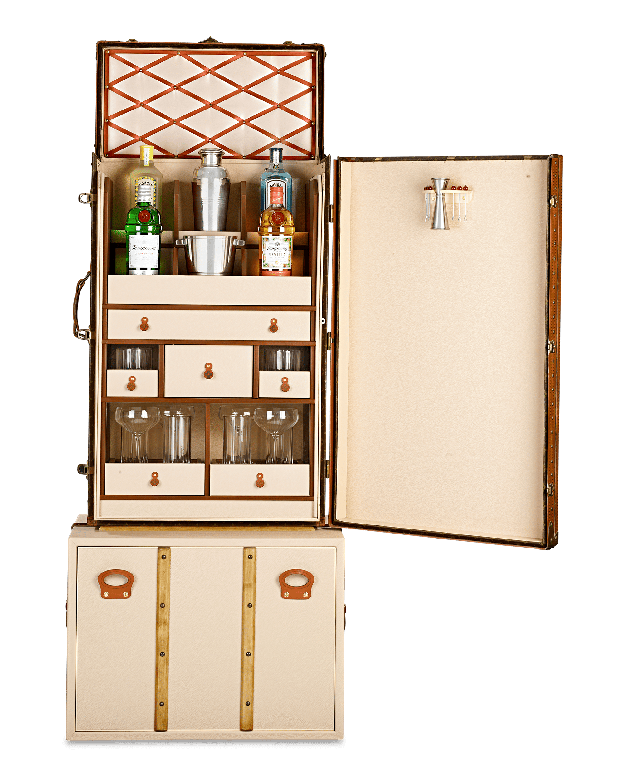 Louis Vuitton Travel Trunk with Bar
