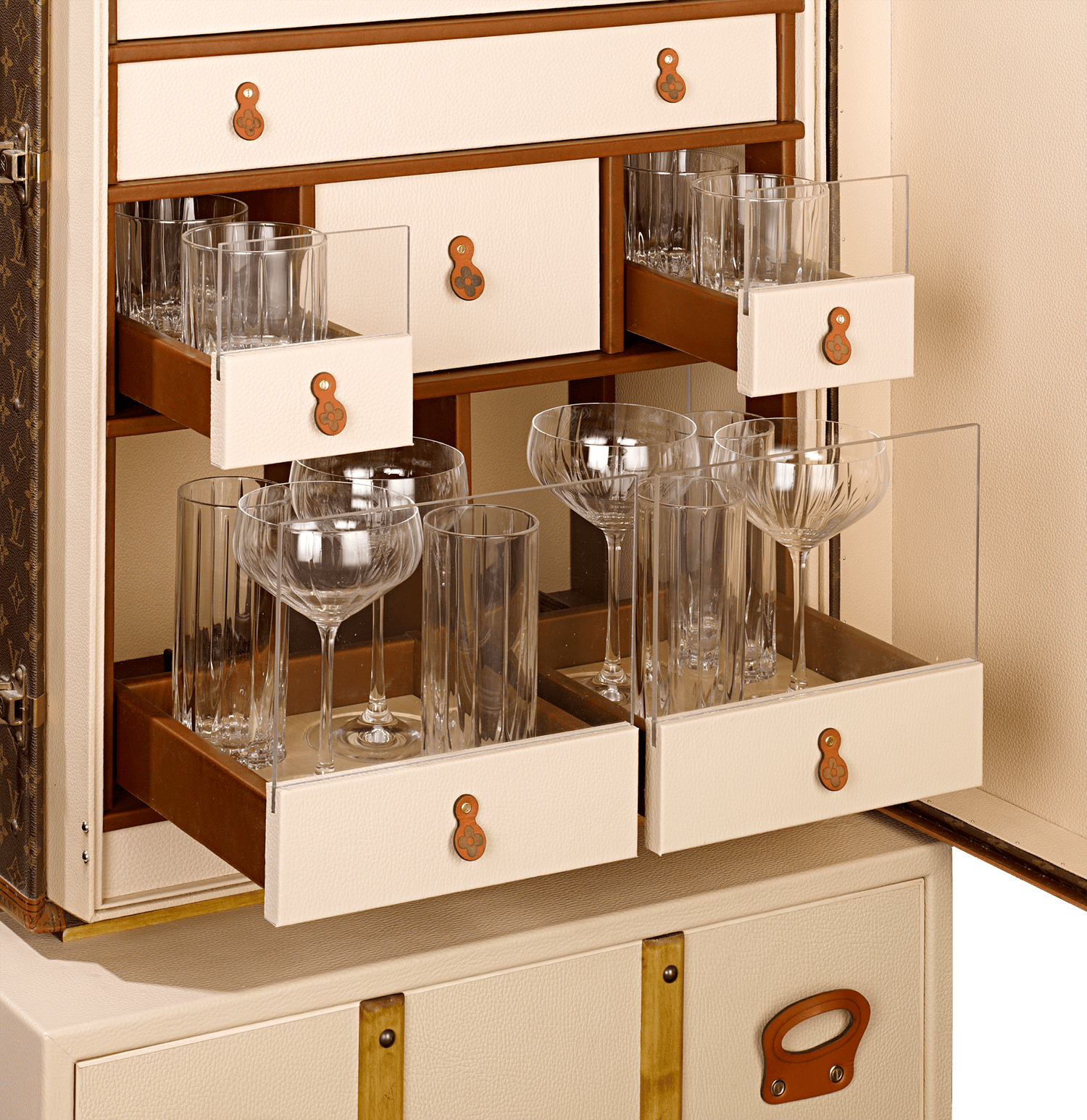 Louis Vuitton Travel Trunk with Bar