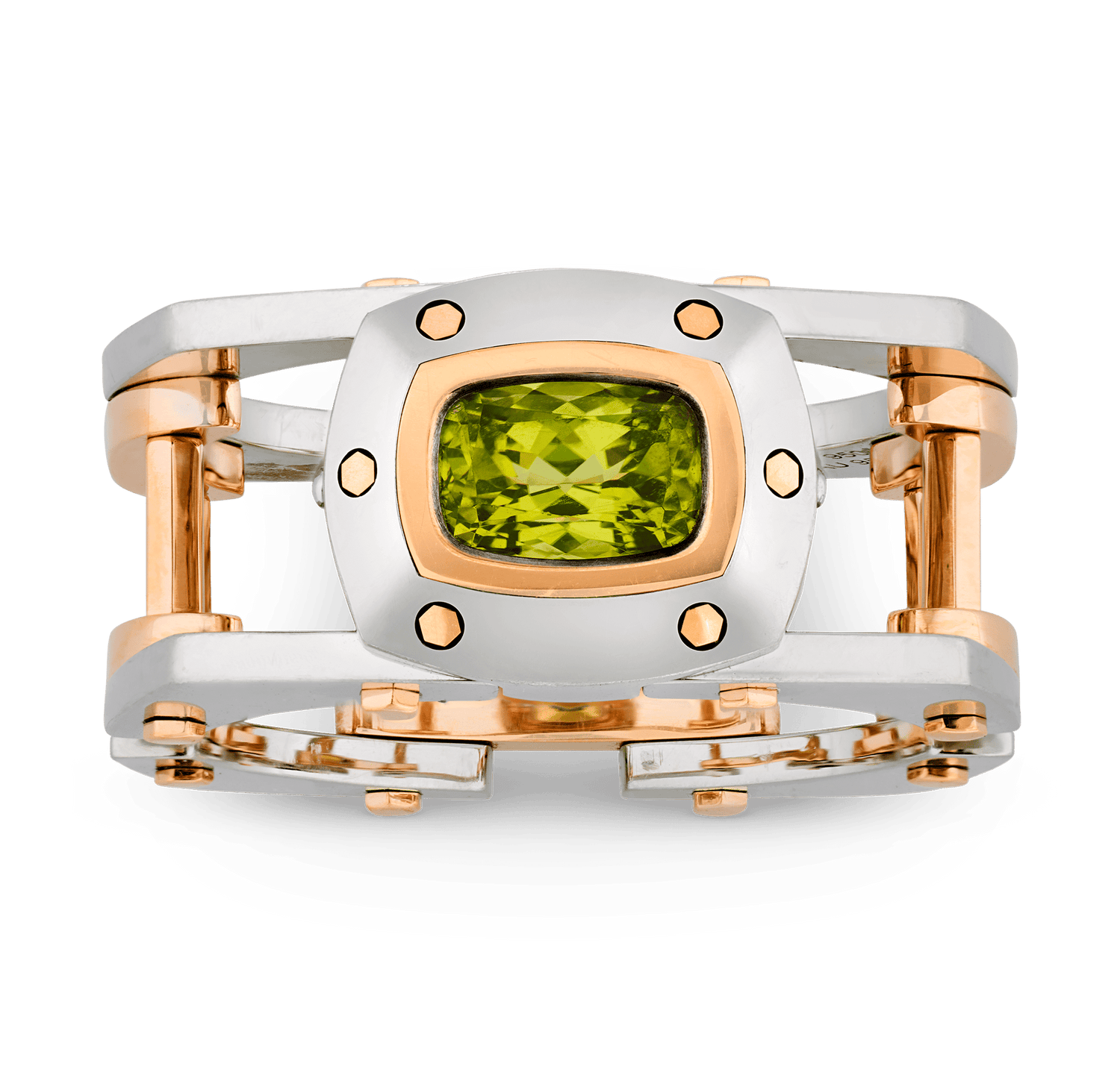 Interstellar Peridot Ring, 1.11 carats