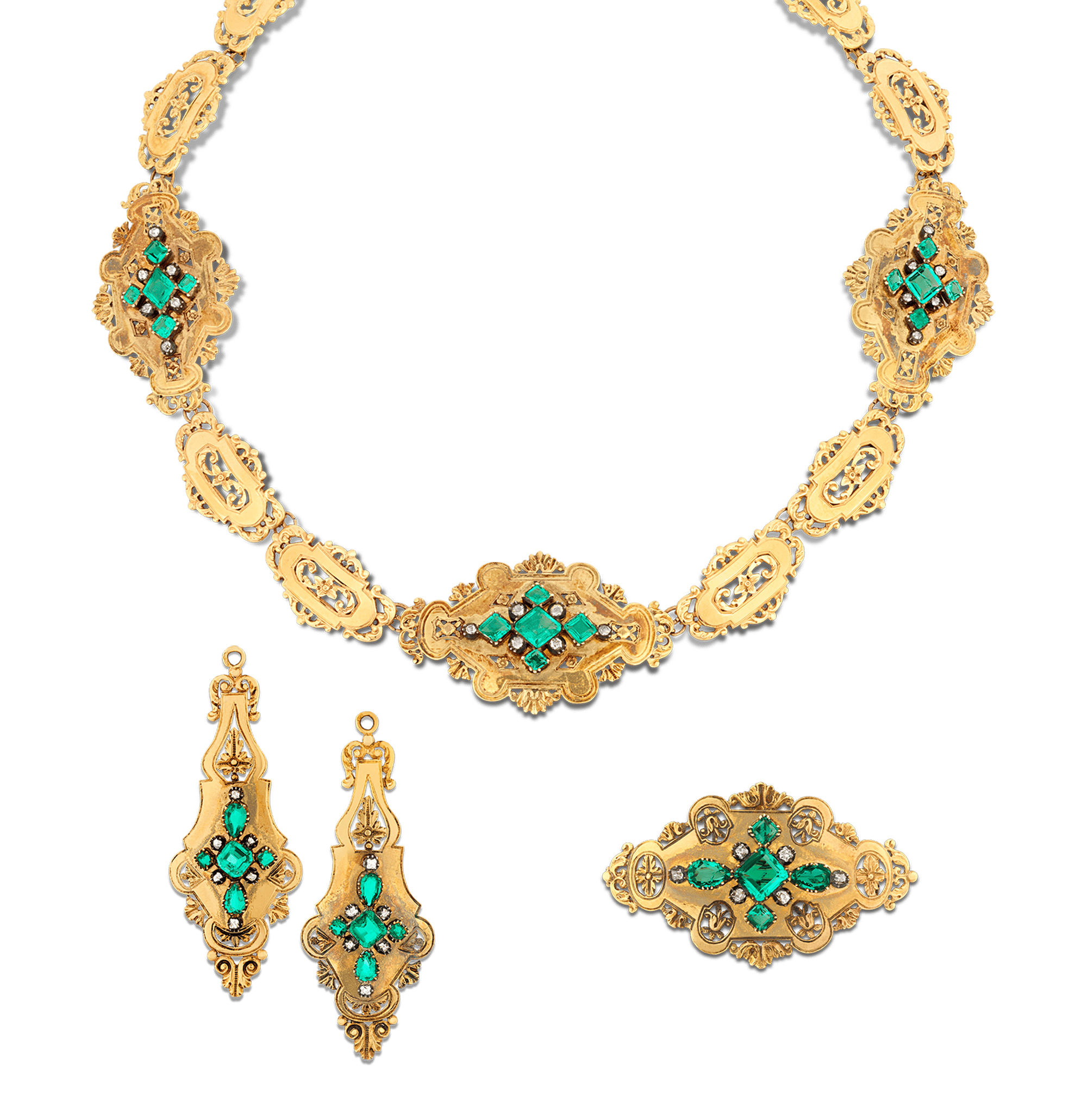 Charles X-Period Emerald Suite