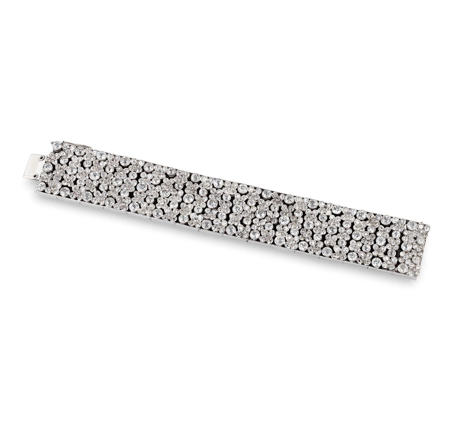 Edwardian Diamond Bracelet, 65.00 carats