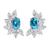 Untreated Brazilian Paraiba Earrings, 4.99 Carats