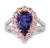 Unheated Brazilian Paraiba Tourmaline Ring, 2.30 Carats