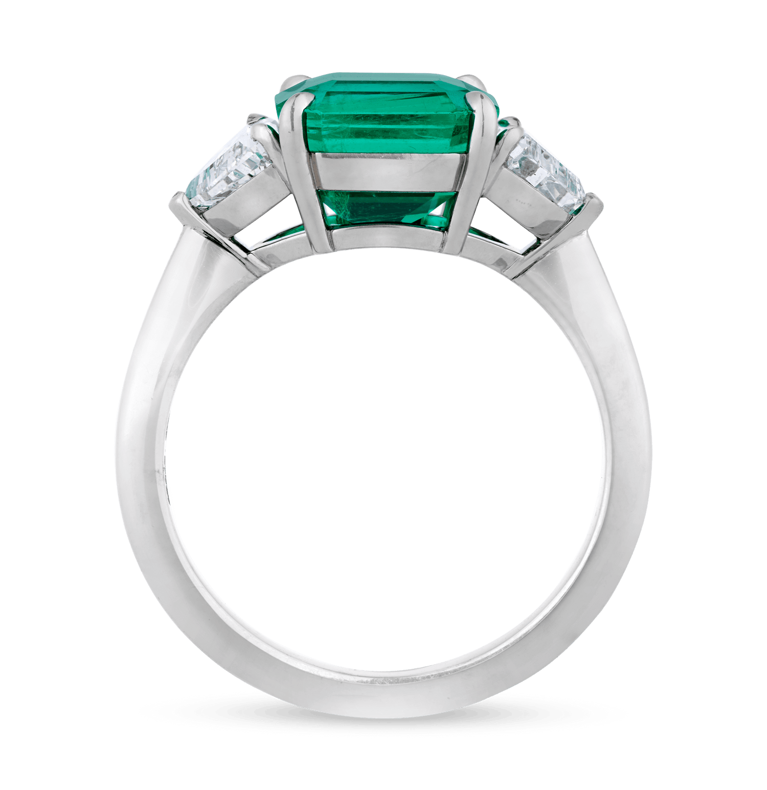Untreated Colombian Emerald Ring, 3.05 Carats