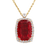 Rhodonite Pendant, 57.39 Carats