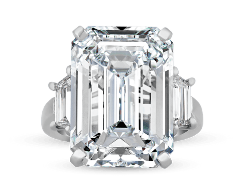 Cartier Flawless Golconda Diamond Ring, 18.09 carats