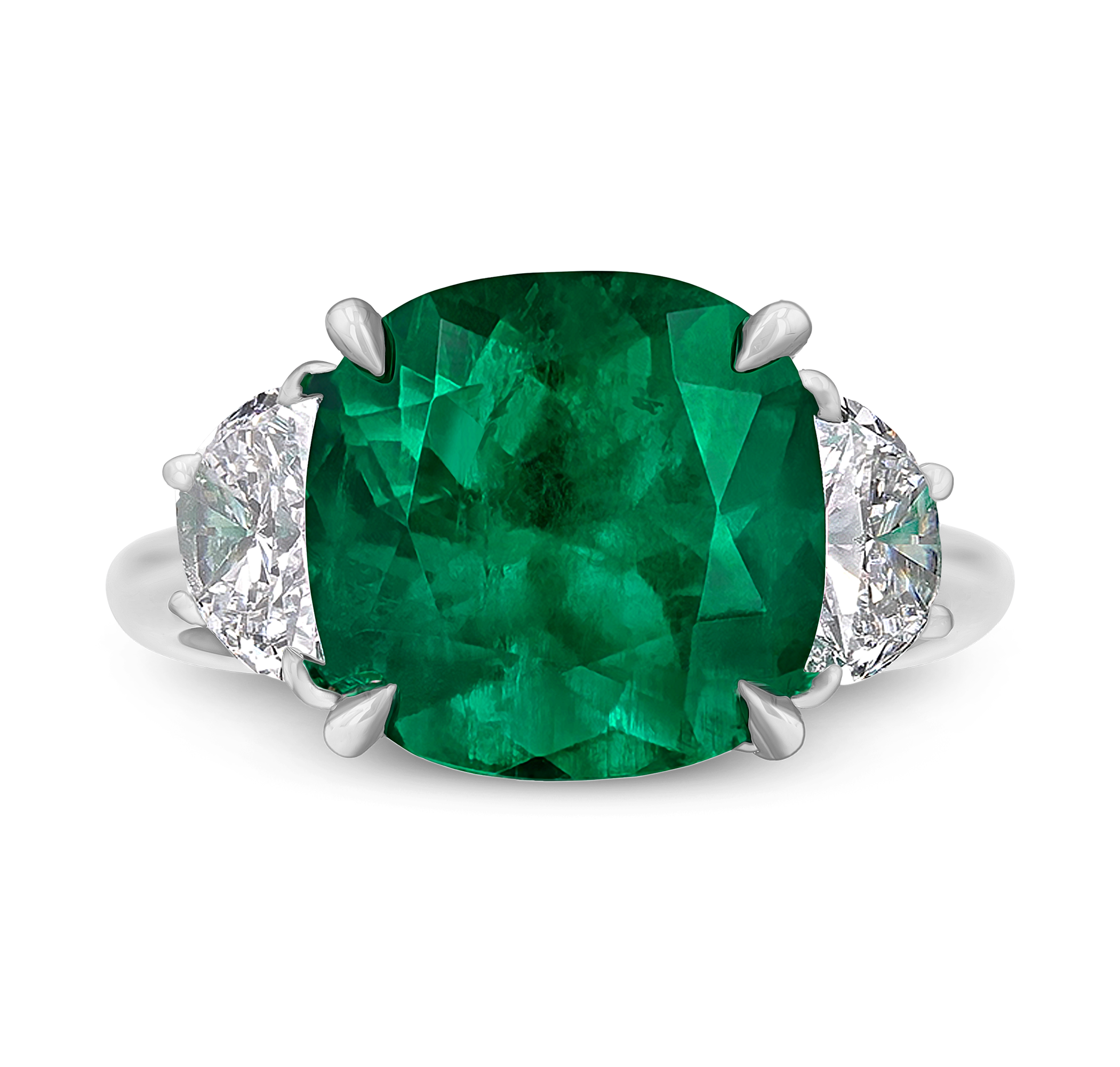 Colombian Emerald Ring, 5.24 carats