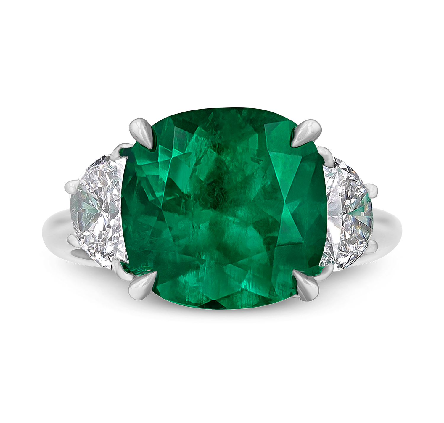 Colombian Emerald Ring, 5.24 carats