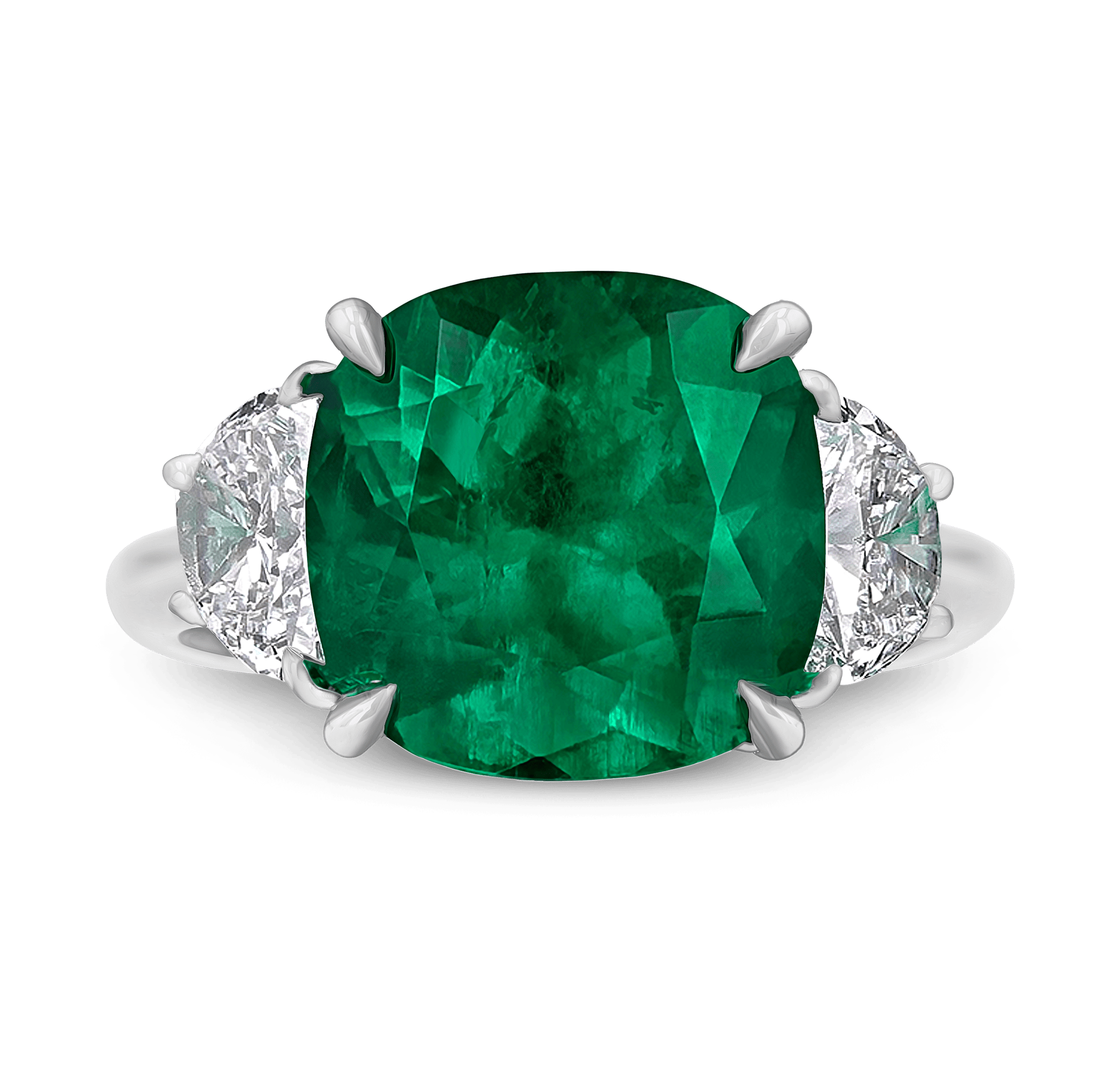 Colombian Emerald Ring, 5.24 carats