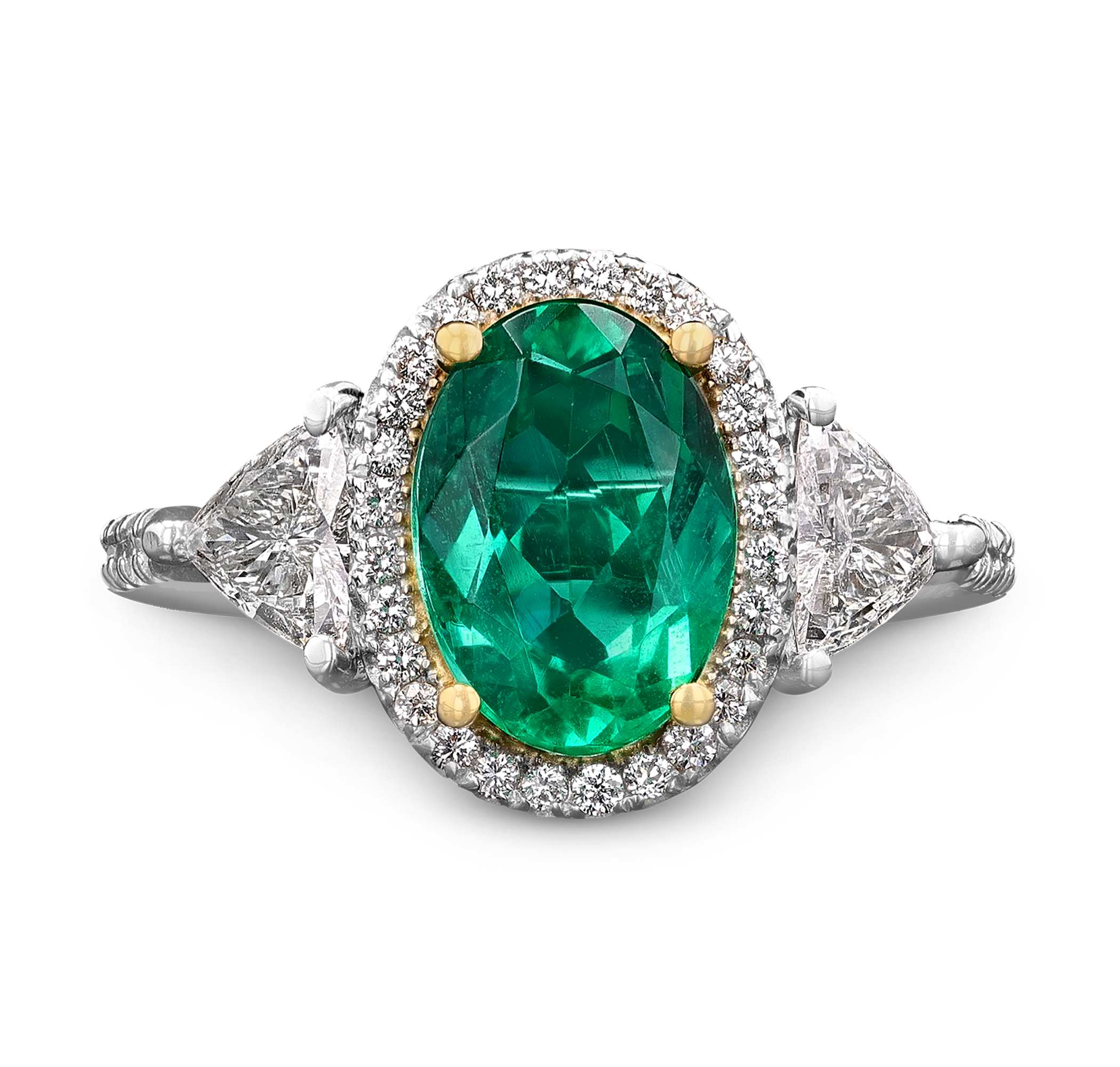 Oval Emerald Ring, 2.01 carats