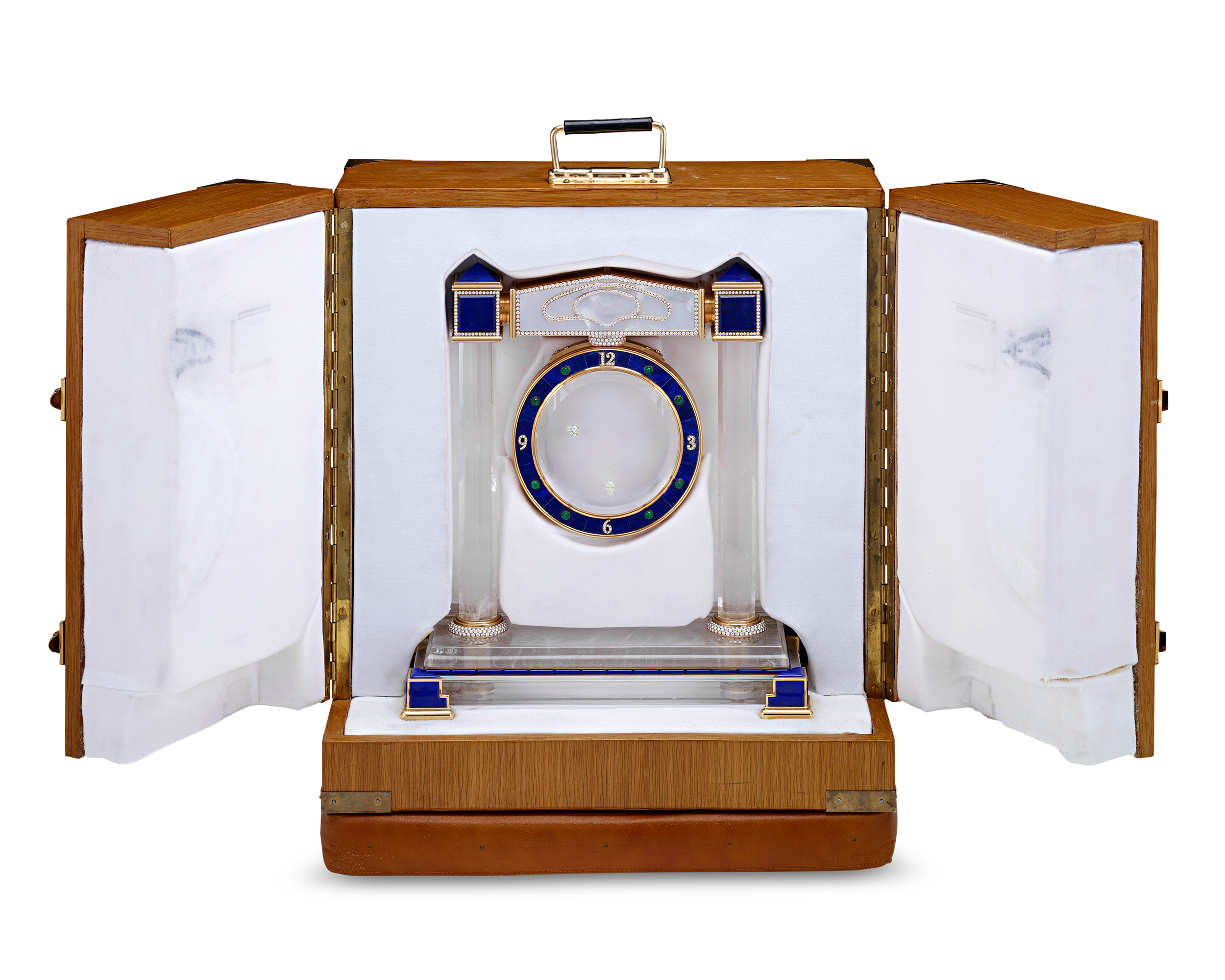 Floating Diamond Mystery Clock