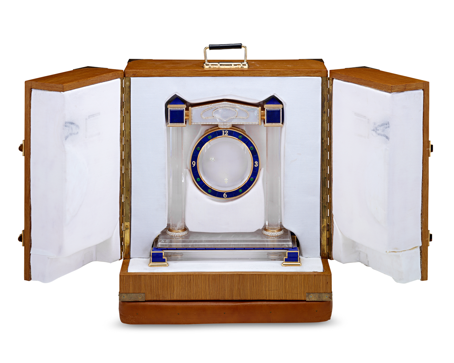 Floating Diamond Mystery Clock