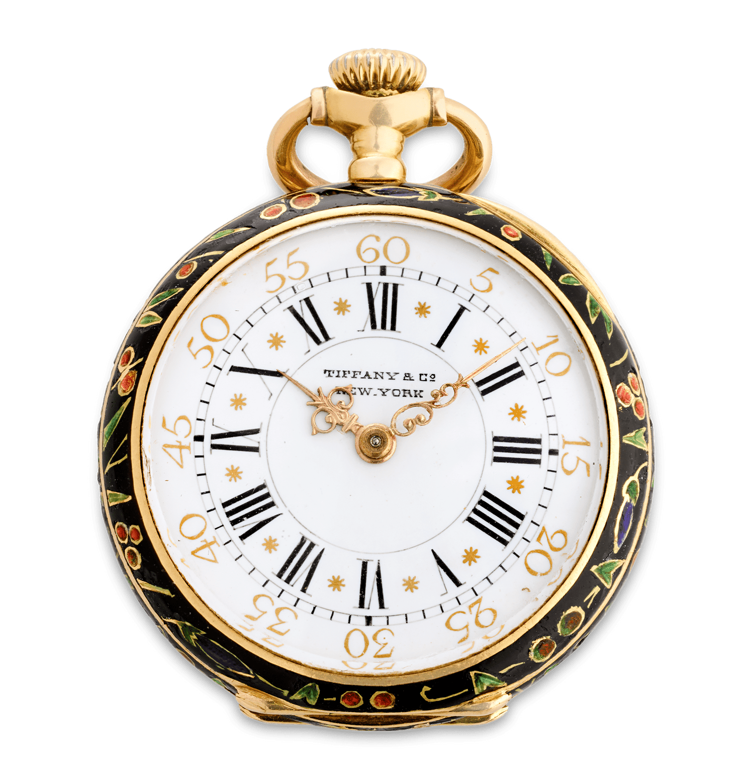 Patek Philippe and Tiffany & Co. Cloisonné Enamel Watch