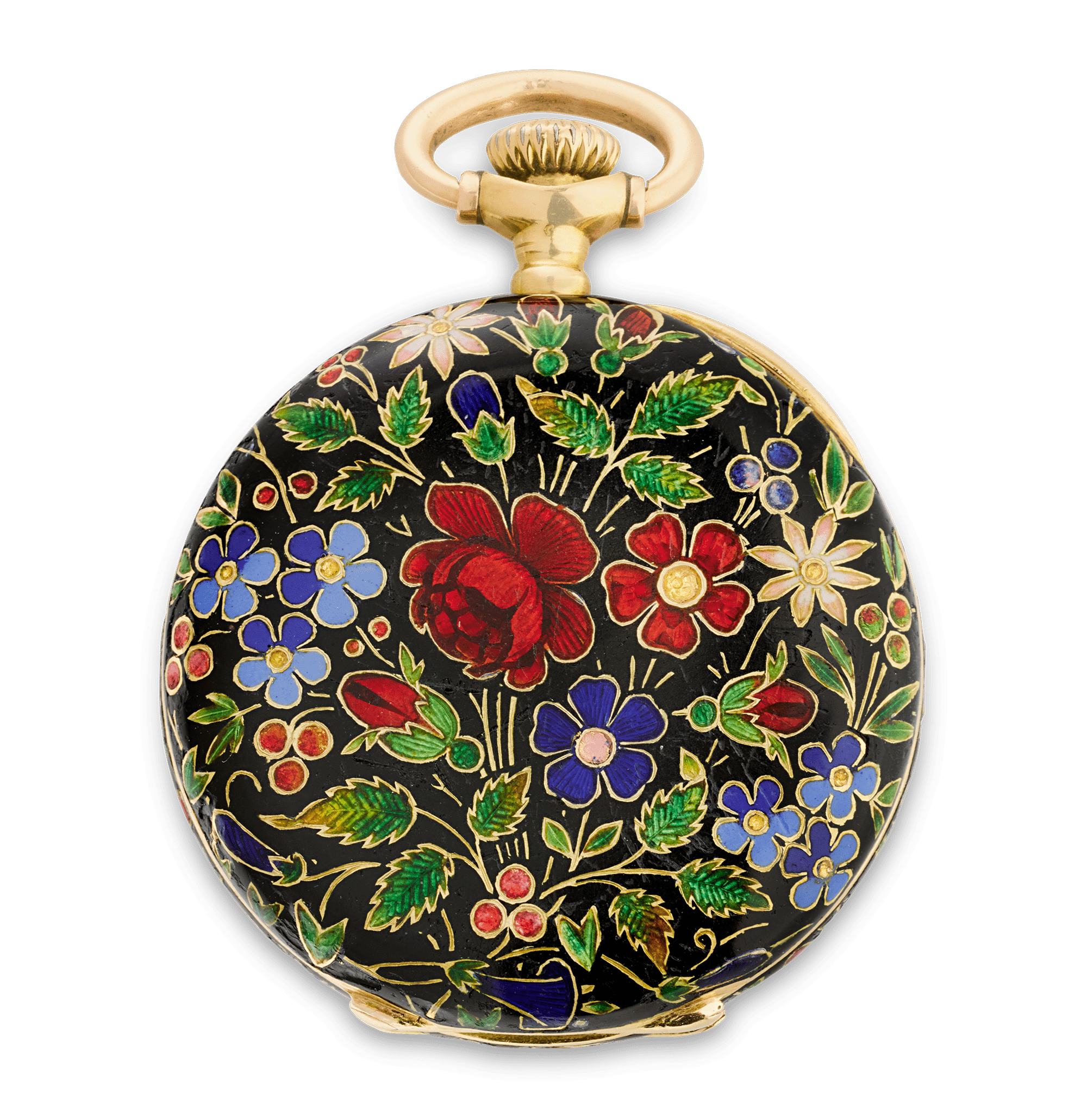 Patek Philippe and Tiffany & Co. Cloisonné Enamel Watch