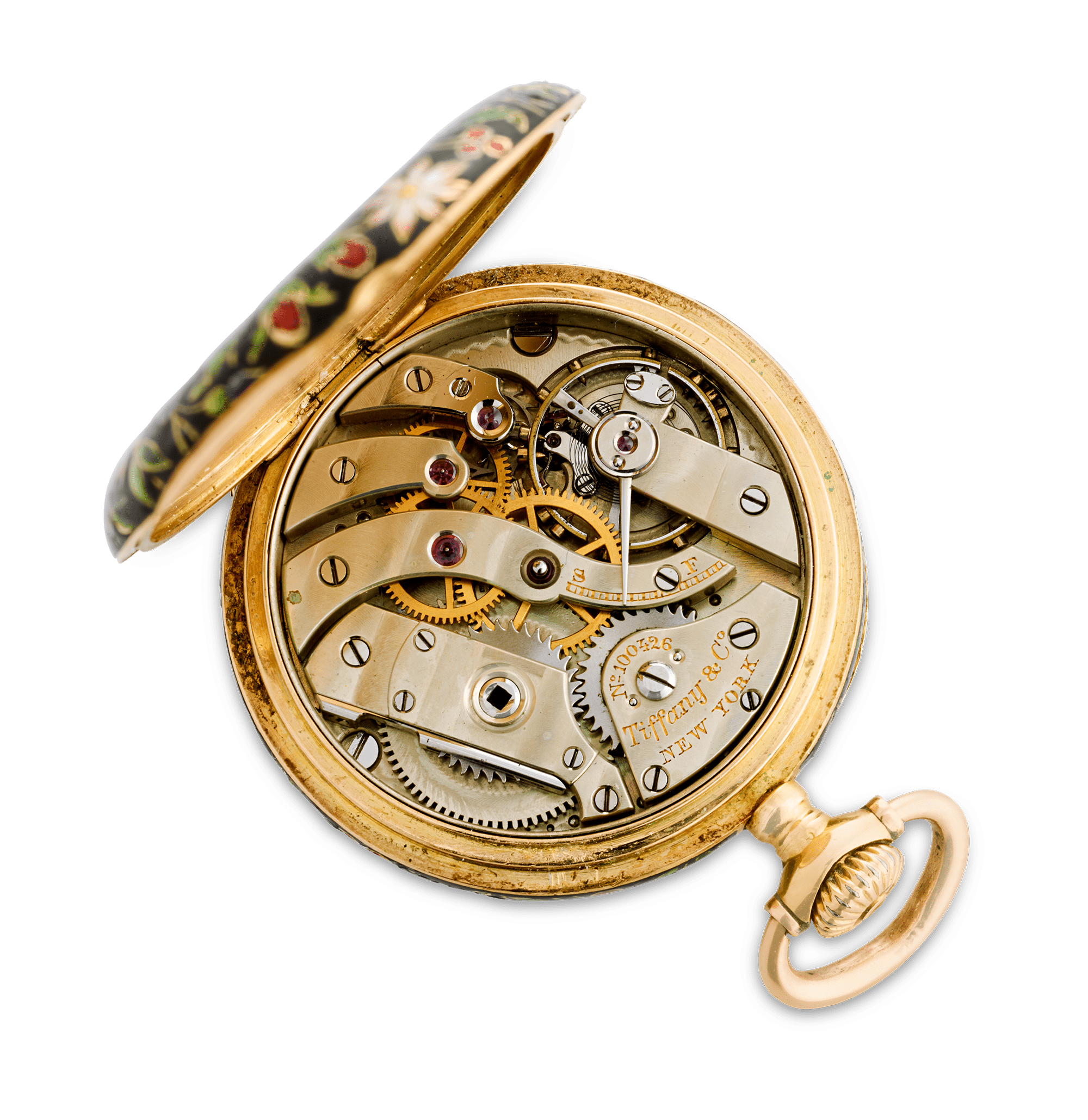 Patek Philippe and Tiffany & Co. Cloisonné Enamel Watch