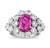 Untreated Purplish Pink Sapphire Ring, 3.24 carats