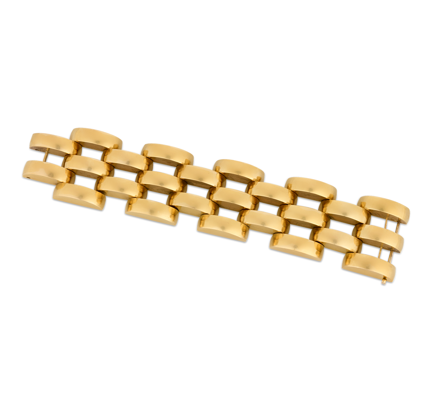 Retro 18K Yellow Gold Bracelet