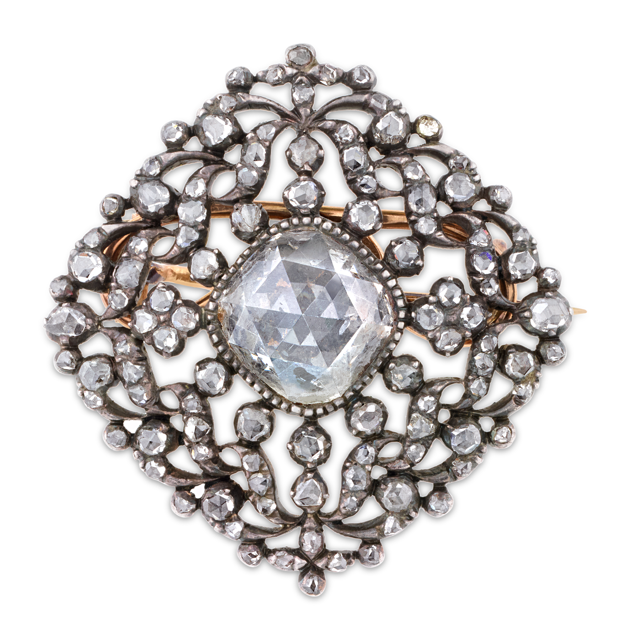 Fabergé Diamond Brooch, 5.35 carats