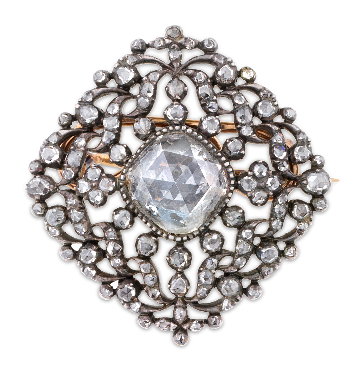 Fabergé Diamond Brooch, 5.35 carats