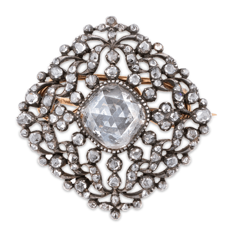 Fabergé Diamond Brooch, 5.35 carats