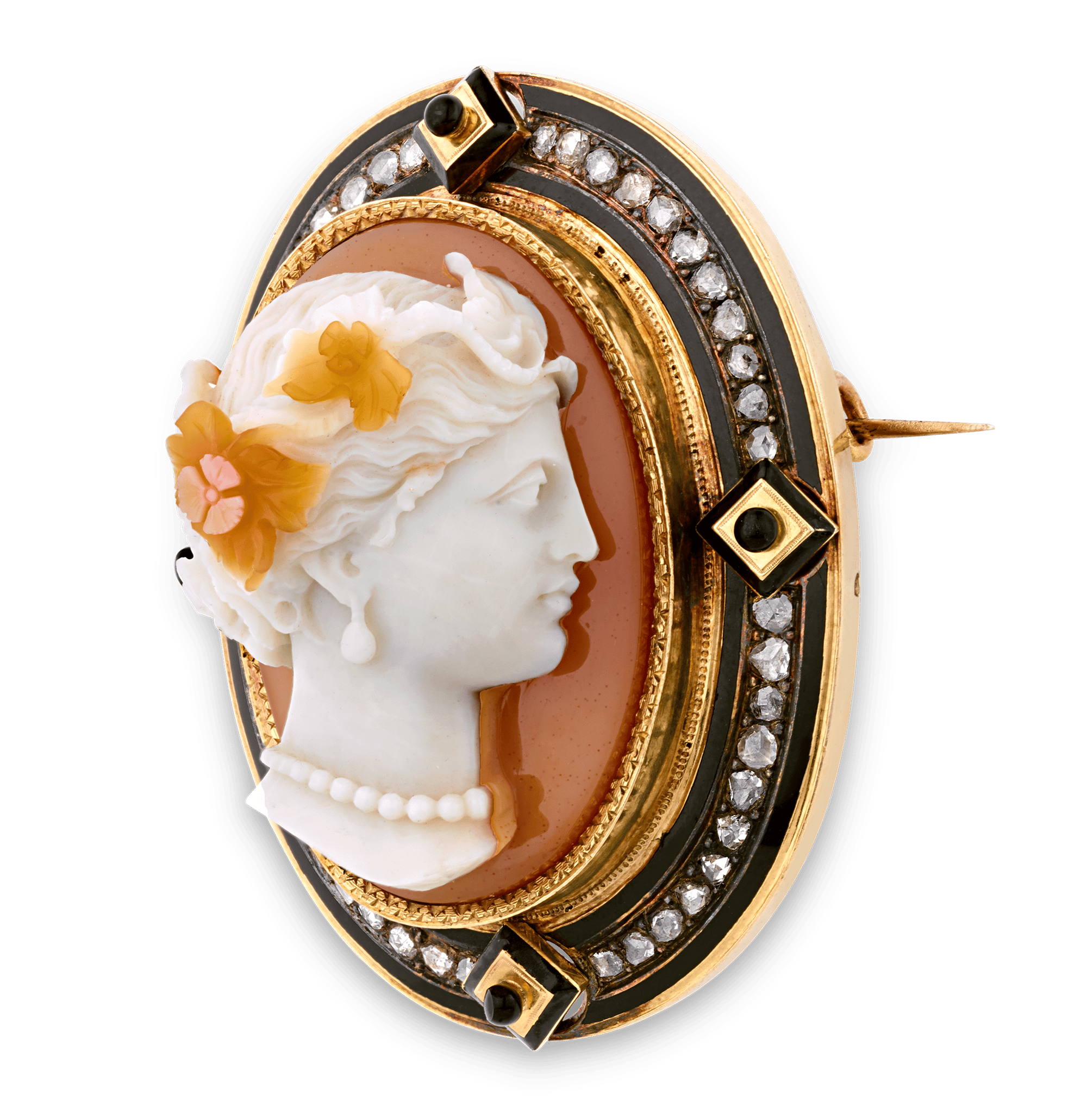 French Cameo Brooch