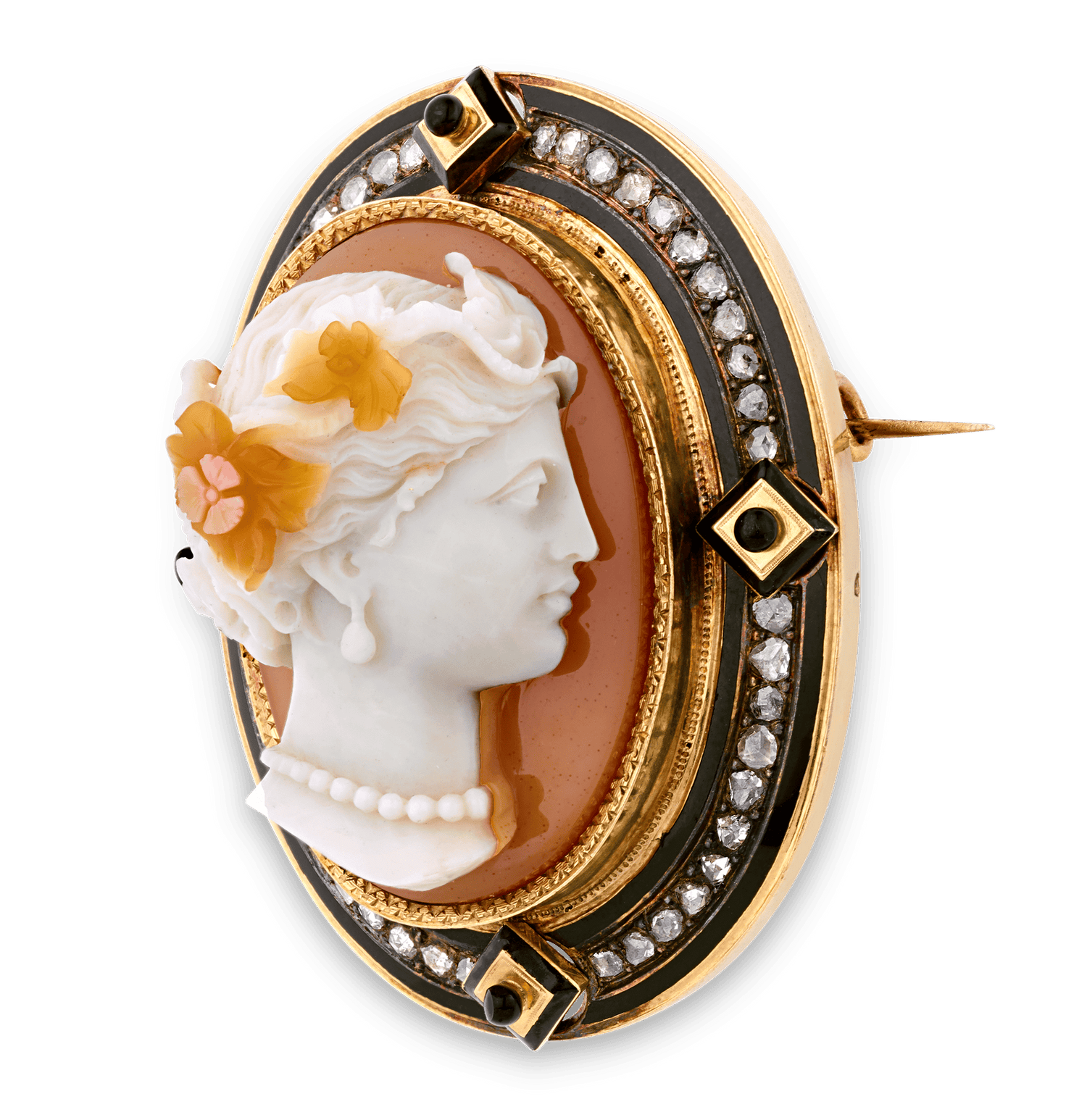 French Cameo Brooch