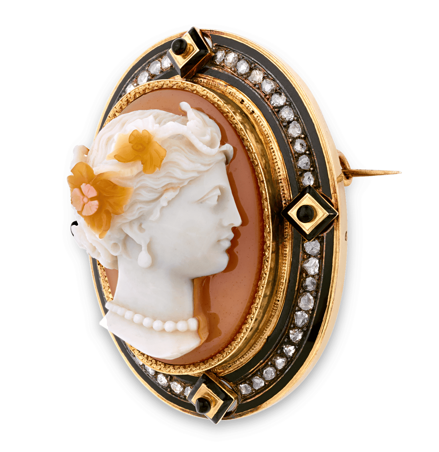 French Cameo Brooch