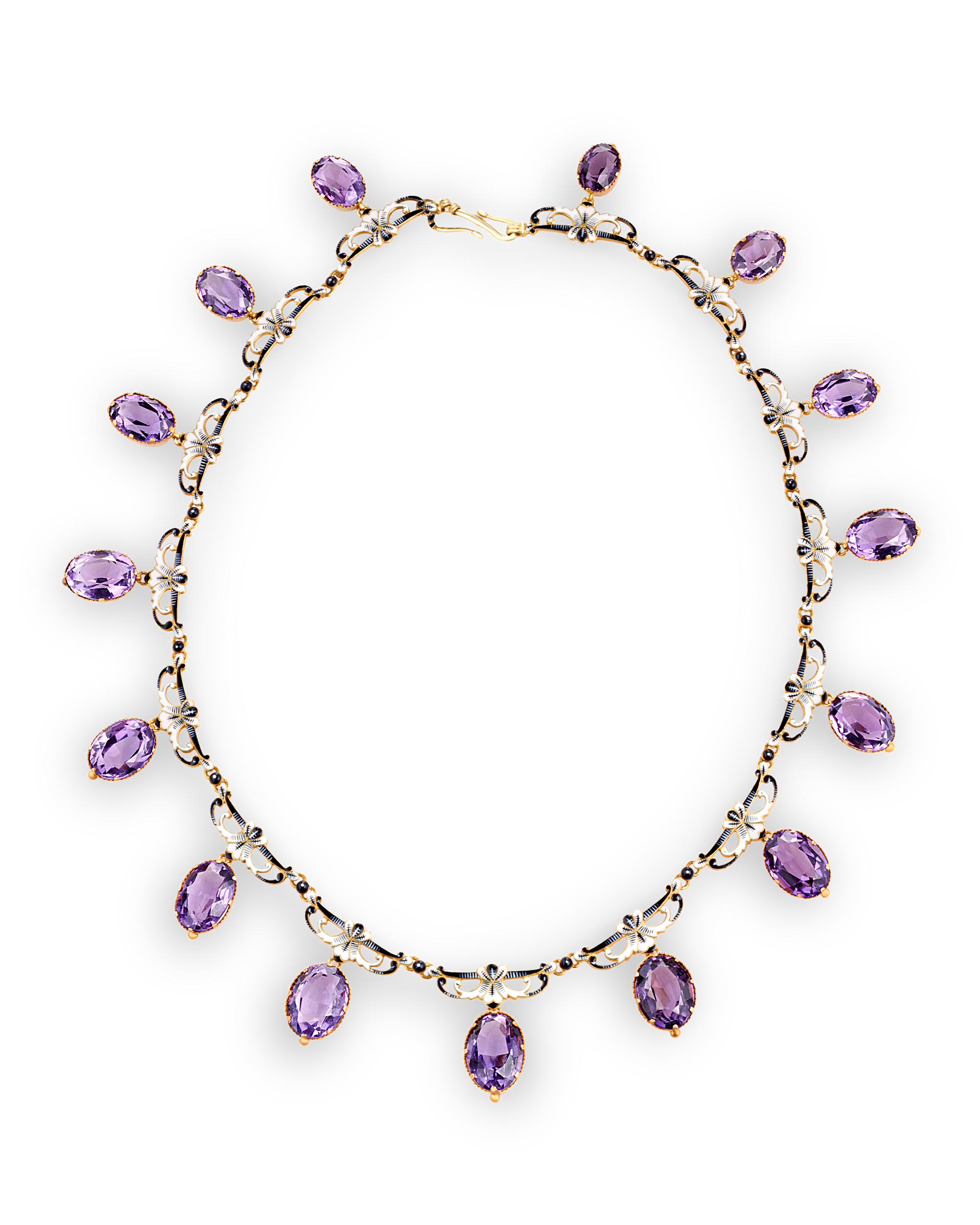 Renaissance Revival Amethyst Necklace by Giuliano