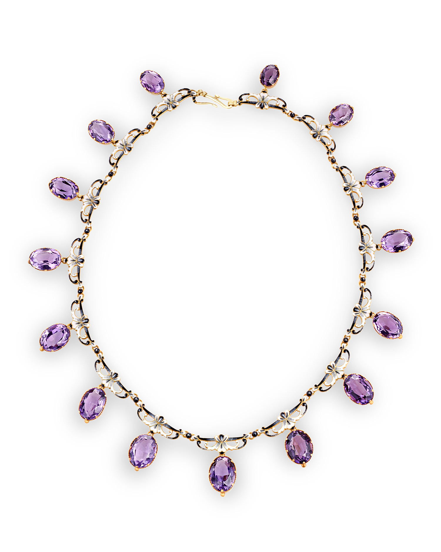 Renaissance Revival Amethyst Necklace by Giuliano