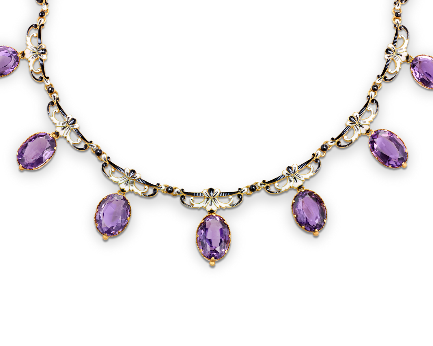 Renaissance Revival Amethyst Necklace by Giuliano