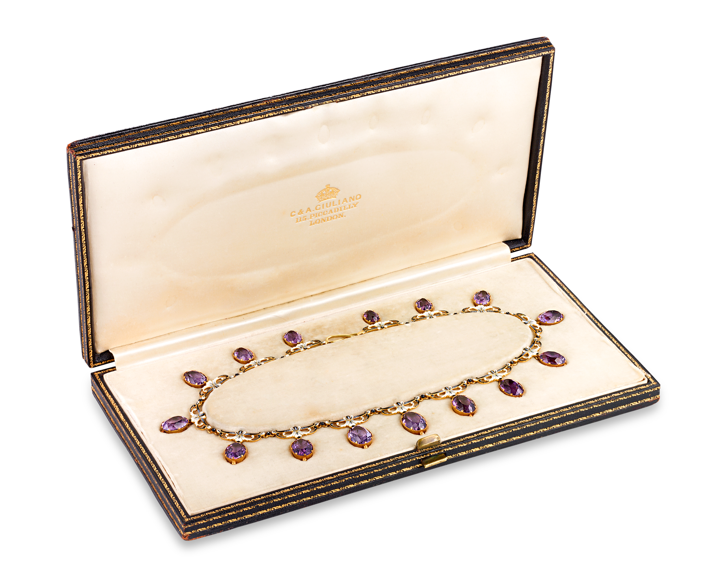 Renaissance Revival Amethyst Necklace by Giuliano