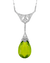 Edwardian Peridot Pendant, 30.00 carats