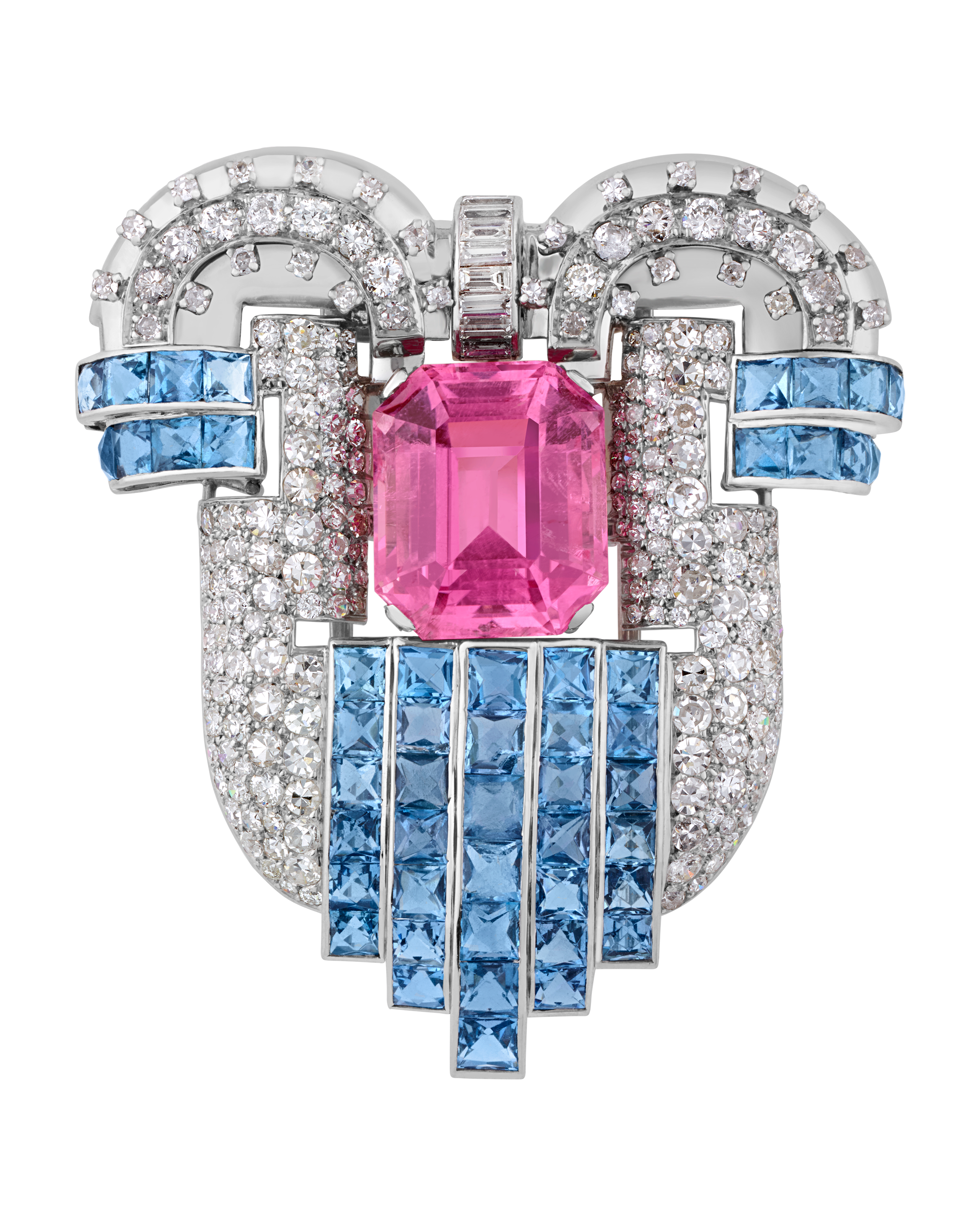 Mamie Eisenhower's Pink Tourmaline Brooch