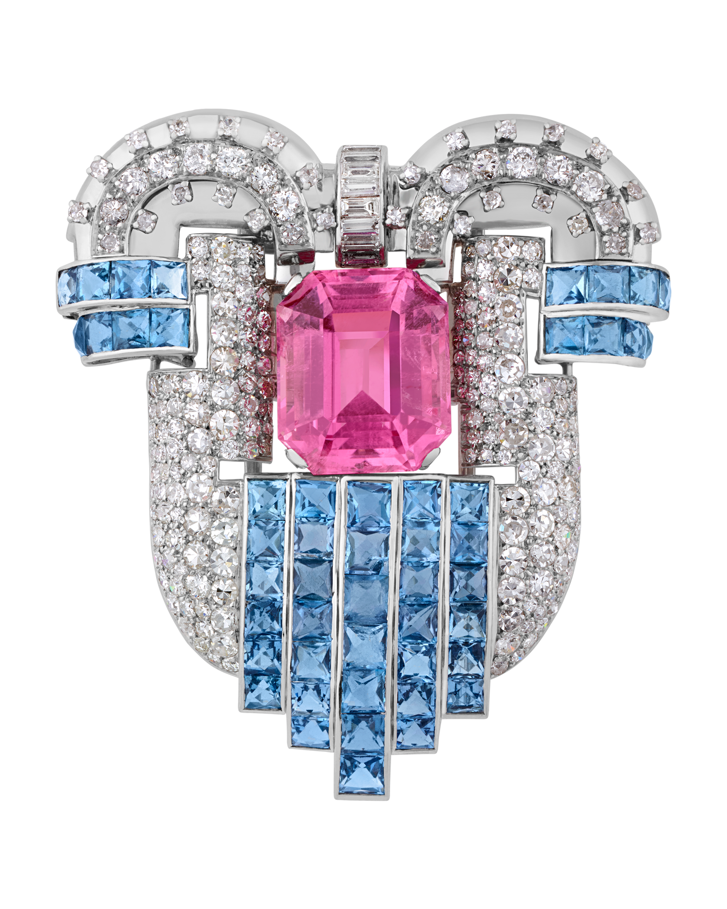 Mamie Eisenhower's Pink Tourmaline Brooch