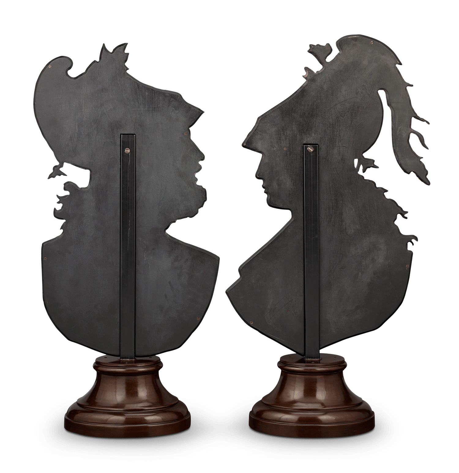 Bronze Reliefs of Minerva and Mars by Émile Pinedo