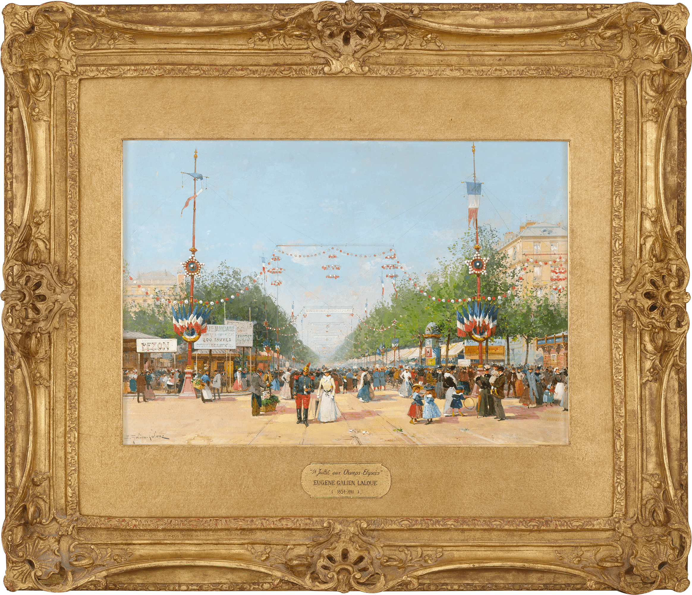 Fête de Neuilly by Eugène Galien-Laloue