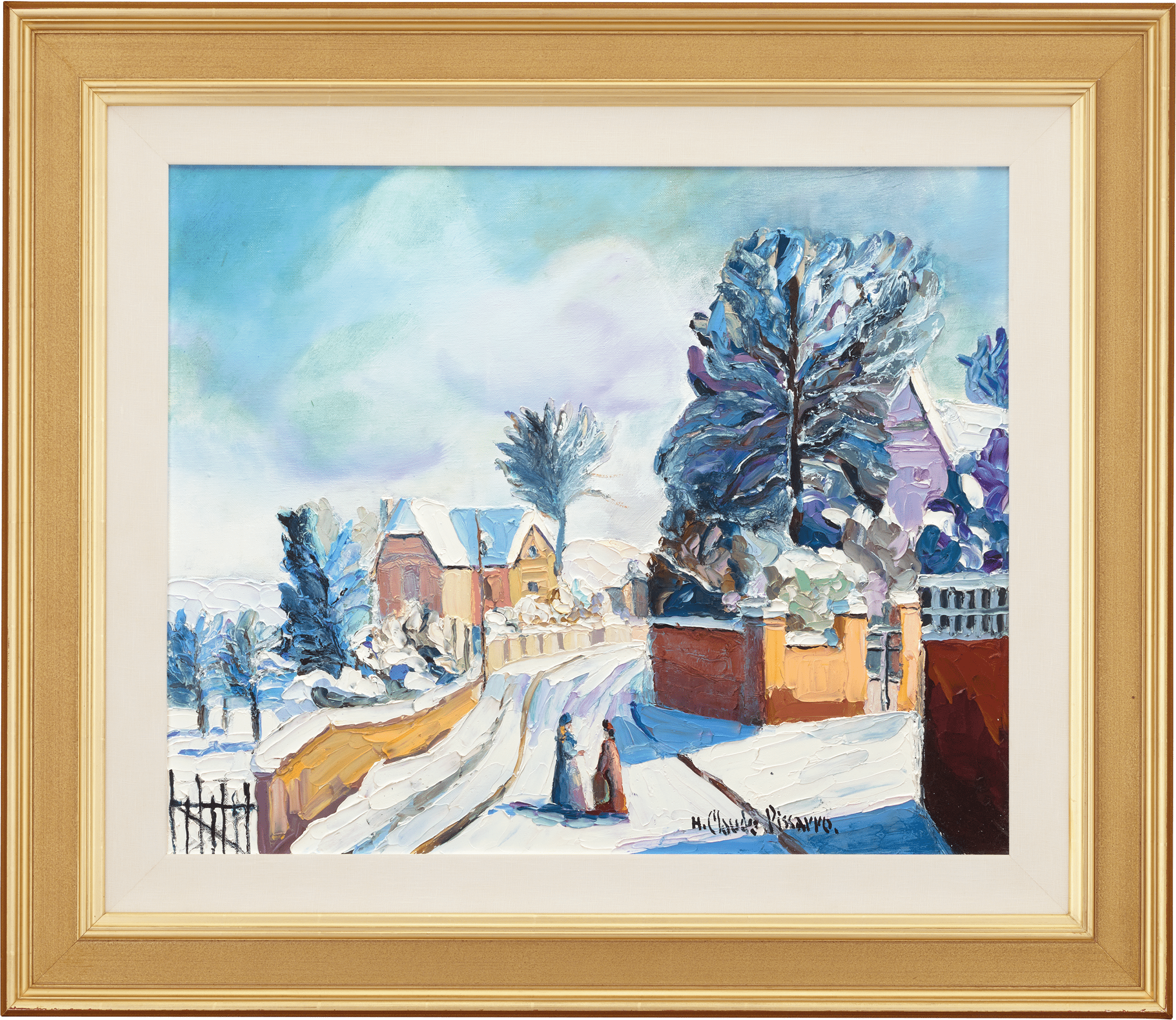 Cantepie sous la neige by H. Claude Pissarro
