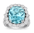 Kat Florence Unheated Paraiba Tourmaline Ring, 11.54 Carats