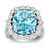 Kat Florence Unheated Paraiba Tourmaline Ring, 11.54 Carats