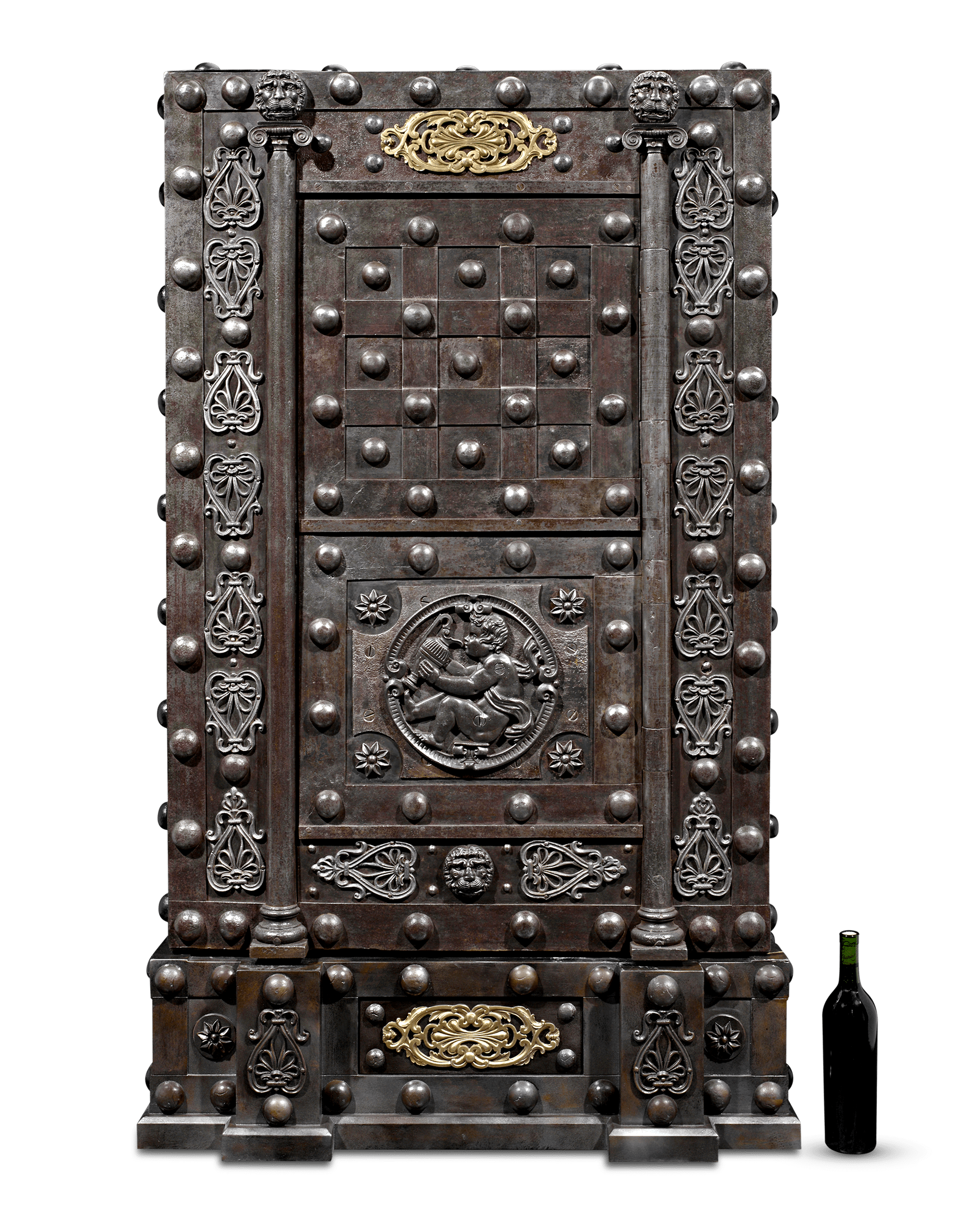 19th-Century French Floor Safe