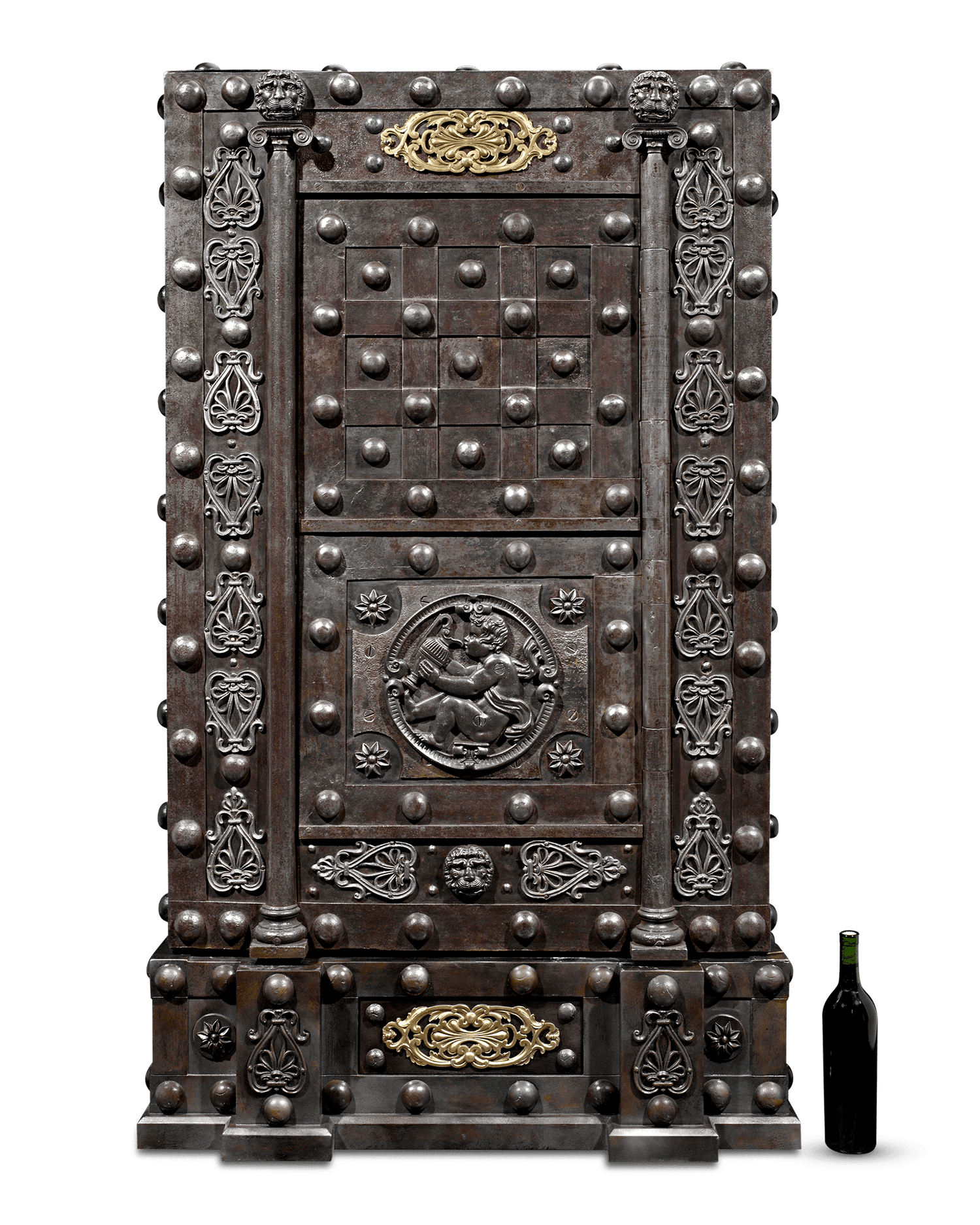 19th-Century French Floor Safe