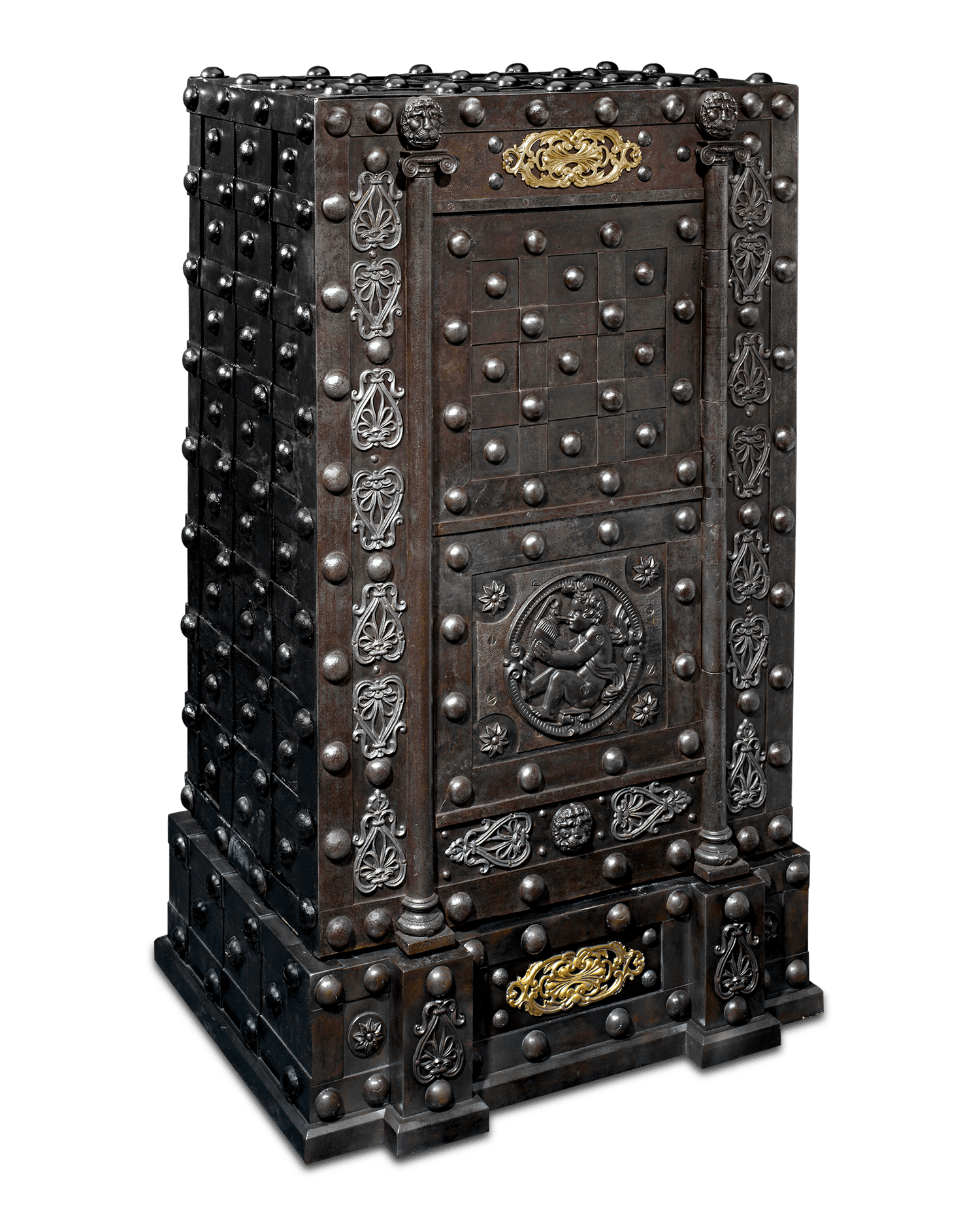 19th-Century French Floor Safe