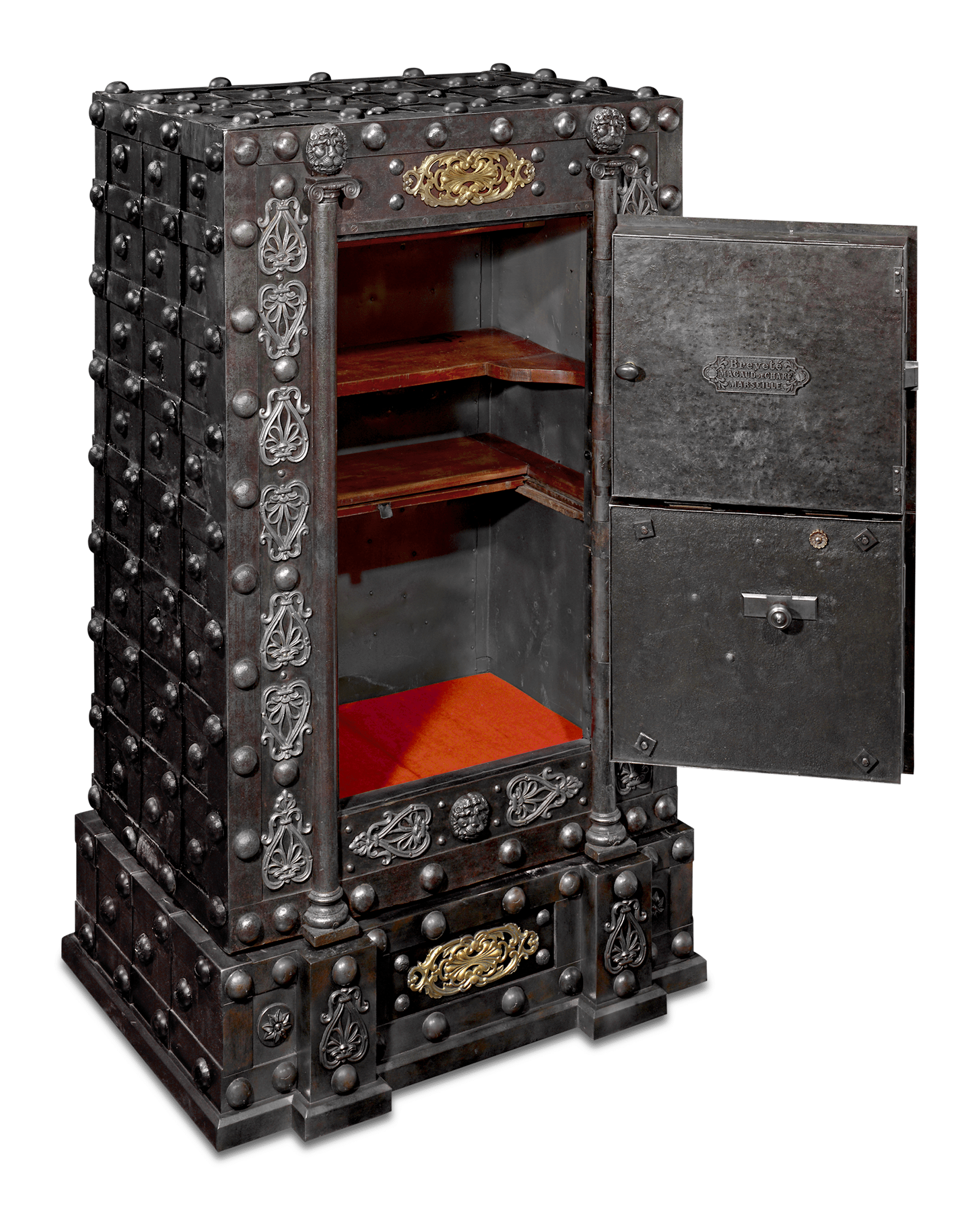 19th-Century French Floor Safe