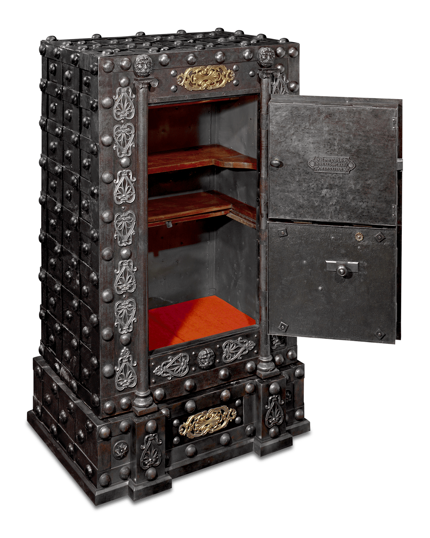 19th-Century French Floor Safe